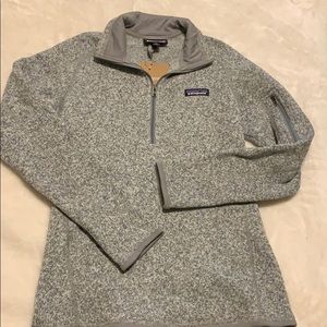 Patagonia XS Birch white Better Sweater NWT